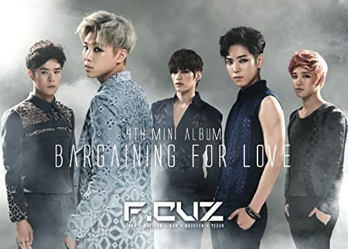 F.CUZの韓国4th Mini Album『BARGAININ FOR LOVE』